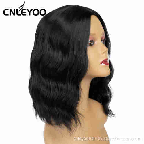 10Inch natural wave synthetic wig for women factory hotsell Short Curly Wig for People